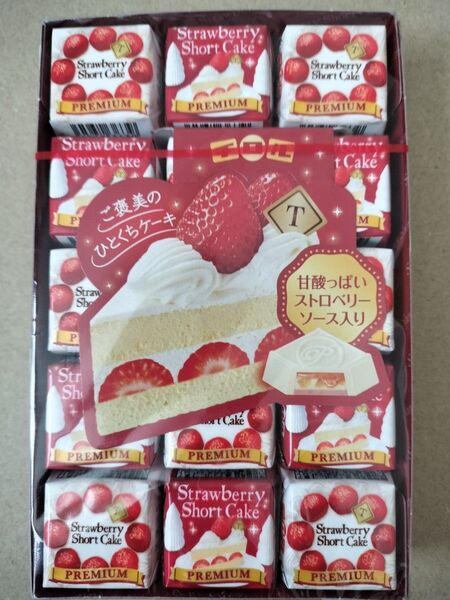 チロルチョコストロベリーショートケーキ30 個包装