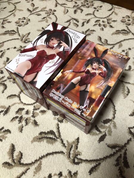 デート・ア・ライブ フィギュア 時崎狂三 2体セット Desktop Cute バニー デスクトップキュート DATE ALIVE