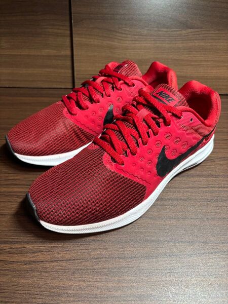 ナイキ ダウンシフター レッド 中古品 size25.5cm