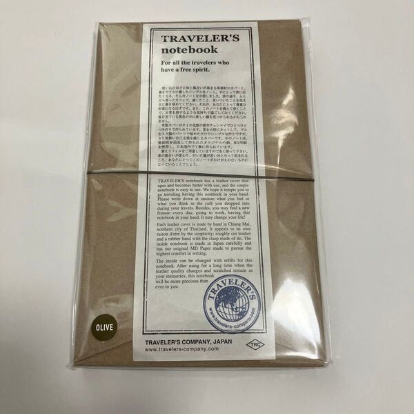 値下げ不可!TRAVELER'S notebook トラベラーズノート レギュラーサイズ オリーブ 新品未開封