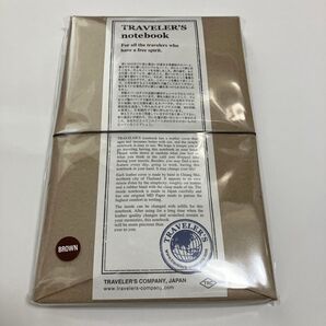値下げ不可!TRAVELER'S notebook トラベラーズノート レギュラーサイズ ブラウン 新品未開封