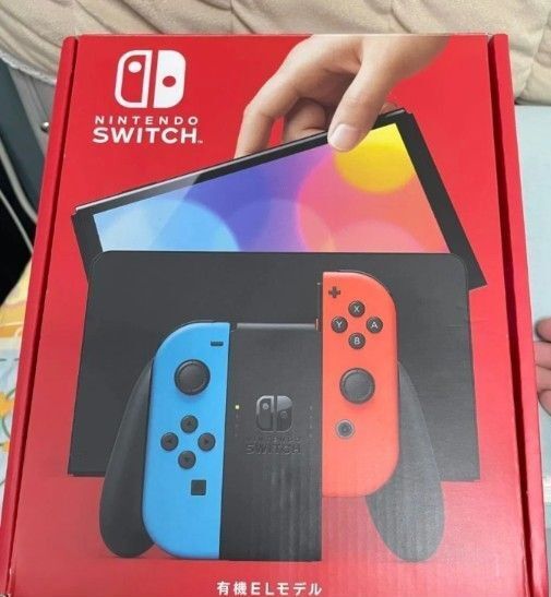 ニンテンドースイッチ 有機ELモデル 本体 ネオンブルー ネオンレッド Nintendo Switch 新品 未開封 店舗印なし