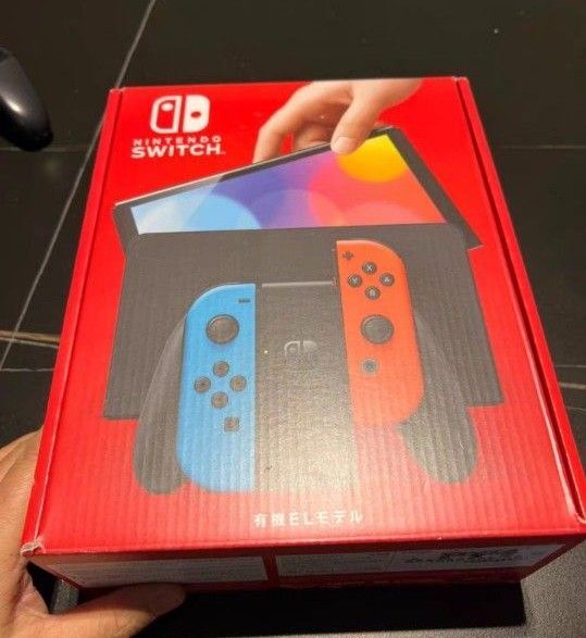 ニンテンドースイッチ 有機ELモデル 本体 ネオンブルー ネオンレッド Nintendo Switch 新品 未開封 店舗印なし