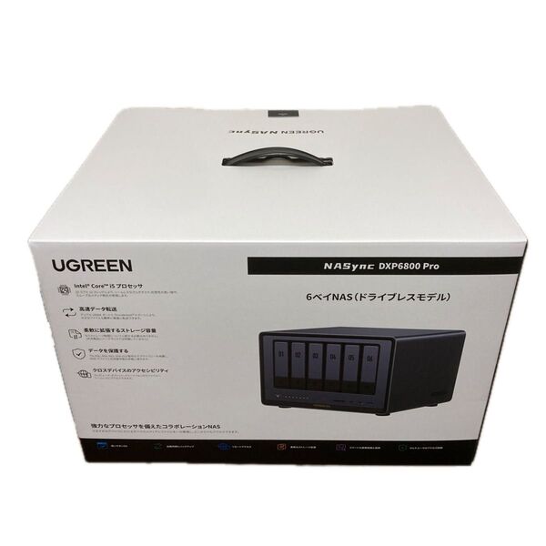 UGREEN NASync DXP6800 Pro 6ベイNAS