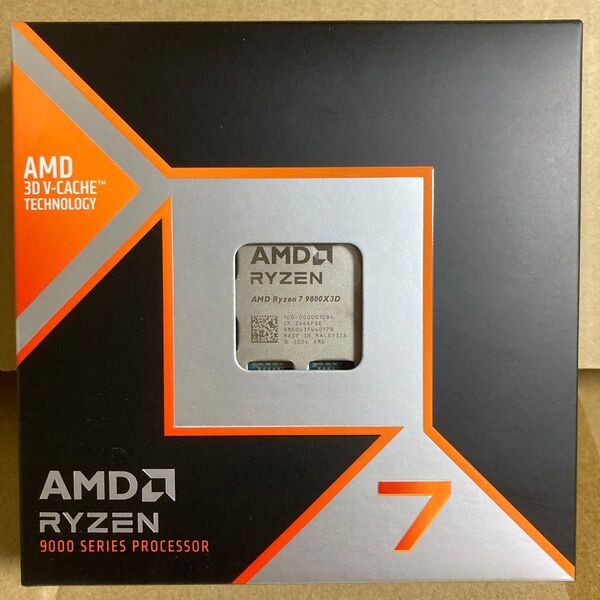 AMD Ryzen 7 9800X3D おまけ付き
