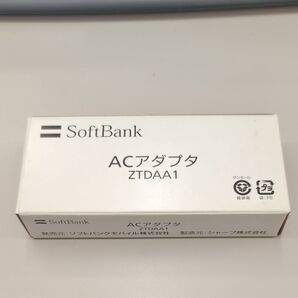 SoftBank純正 ACアダプタ ZTDAA1 ソフトバンク ガラケー