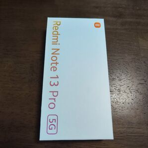 【新品未開封】Xiaomi Redmi Note 13 Pro 5G③
