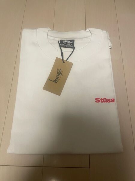 STUSSY ロゴT 半袖Tシャツ ホワイト