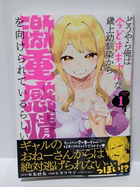 どうやら俺は今どきギャルな歳上幼馴染から激重感情を向けられているらしい 1巻 初版