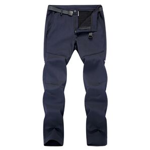 秋冬用 アウトドアパンツ 防水 M ネイビー