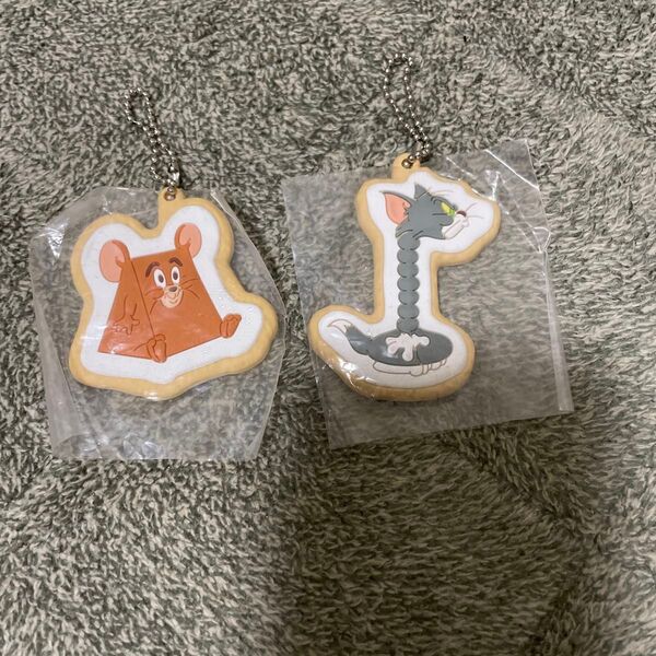 トムとジェリー ラバーキーホルダー