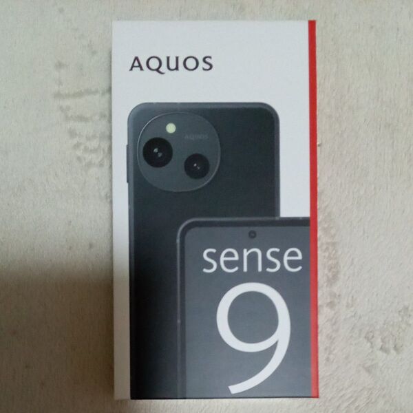 新品未開封 SHARP AQUOS sense9 SH-M29 ブラック 8GB/256GB