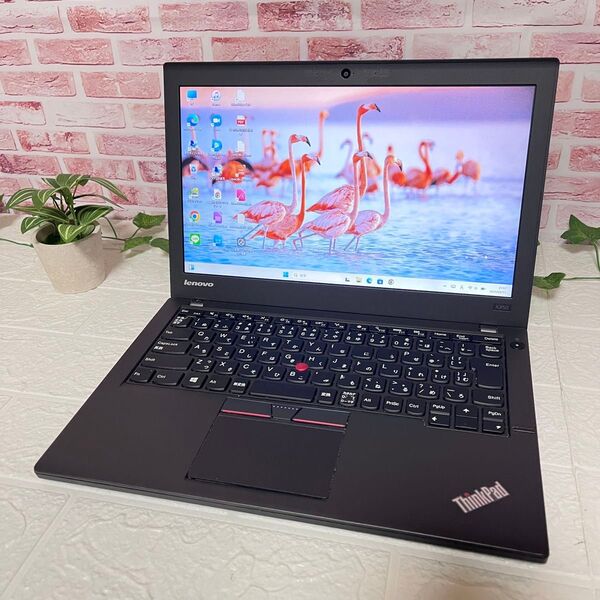★中古レノボパソコンSSD128GB★X250 i3-5010U カメラ Win11 Office Wifi ノートPC449