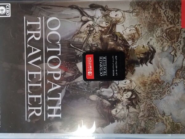 【動作確認済み】OCTOPATH TRAVELER - Switch版/ケース微傷・内ジャケット折れあり