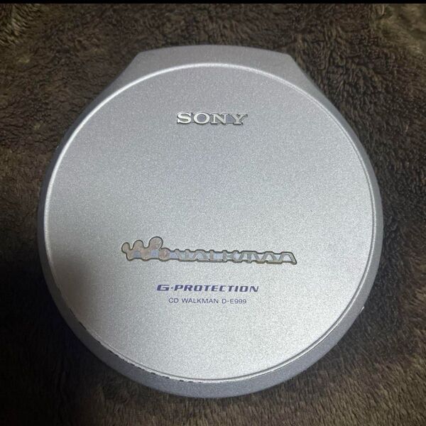 SONY ポータブルCDプレーヤー D-E999 本体のみ ジャンク