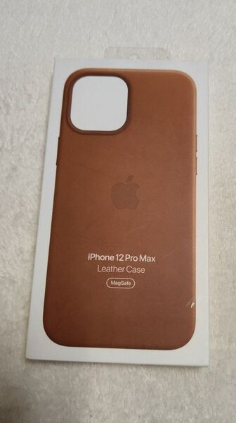 アップル純正 iPhone 12 Pro Max レザーケース