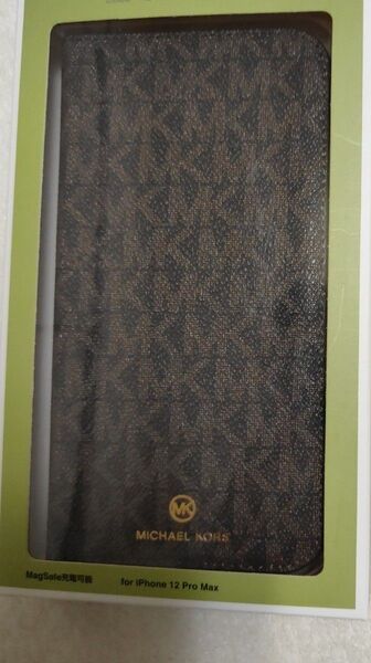 MICHAEL KORS iPhone12ProMax 手帳型ケース ブラウン 新品