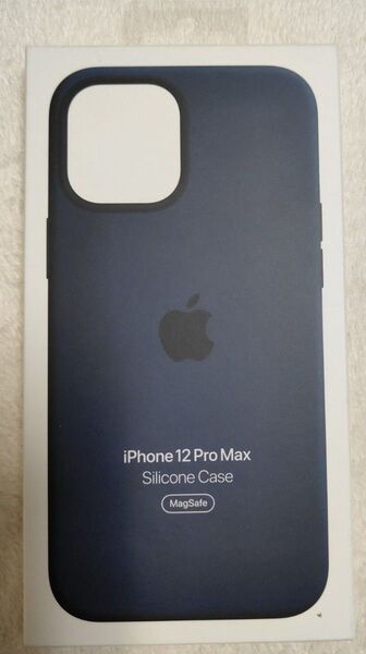 アップル純正 iPhone 12Pro Max シリコンケース
