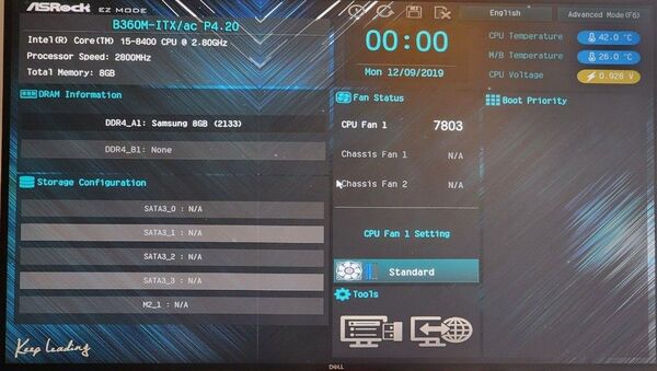 02 ASRock B360-ITX/ac ジャンク品