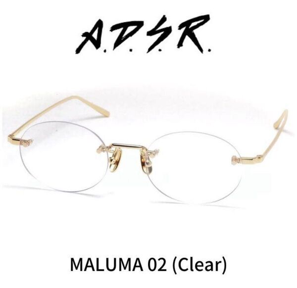 A.D.S.R. adsr サングラス MALUMA マルーマ 02 ゴールド ADSR エーディーエスアール