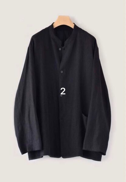 COMOLI 25SS カナパスタンドカラージャケット 2