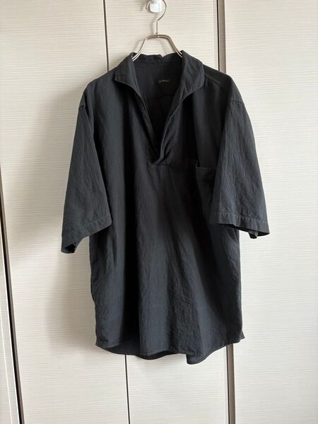 COMOLI コモリ ベタシャンスキッパー半袖シャツ サイズ3 22SS