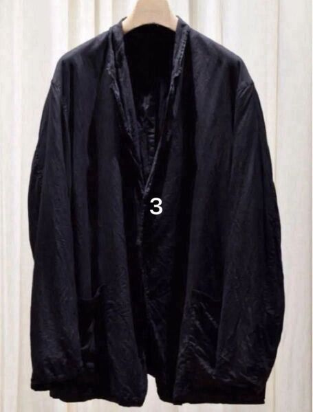 COMOLI 25SS シルク製品染ジャケット 3