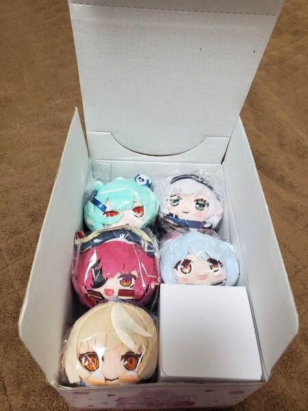 ホロライブ×極楽湯 RAKU SPA もちころりん ぬいぐるみマスコット (3期生)