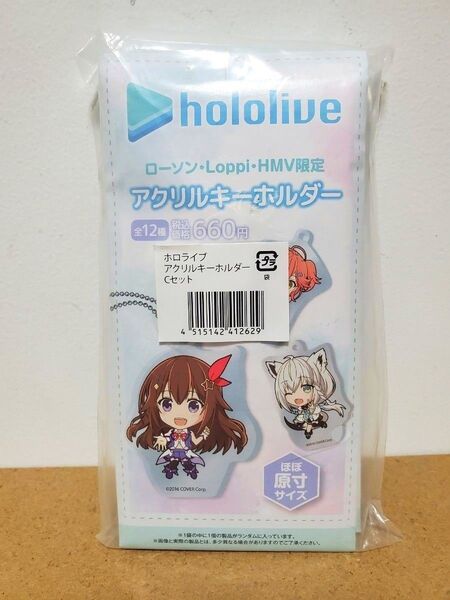 ホロライブ アクリルキーホルダー 4個セット ローソン・@Loppi・HMV限定(癒月ちょこ・白銀ノエル・宝鐘マリン・姫森ルーナ)