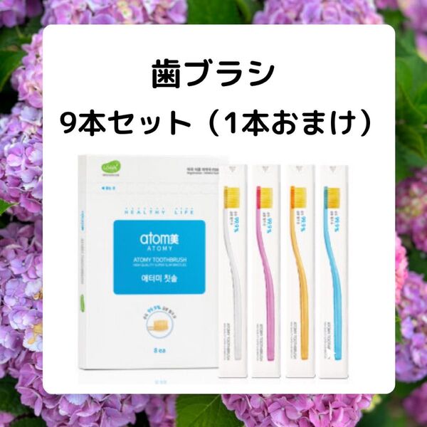アトミ普通歯ブラシ9本セット