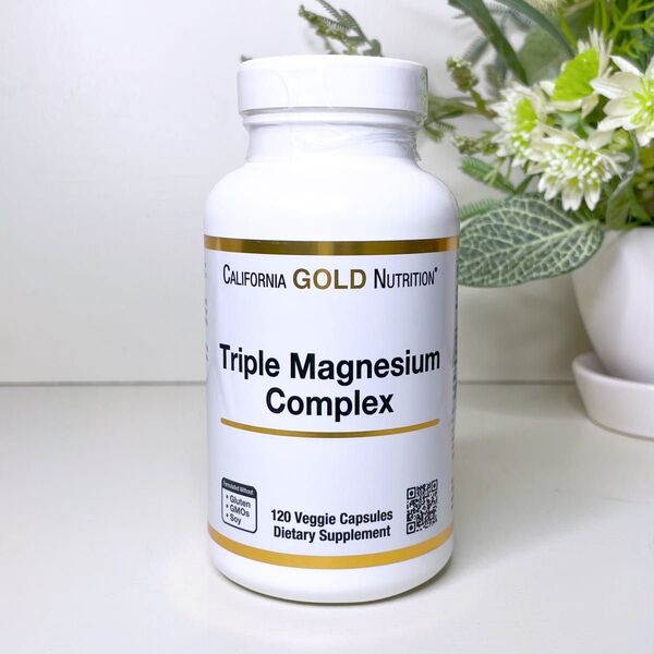 California gold nutrition トリプル マグネシウム コンプレックス カプセル120粒
