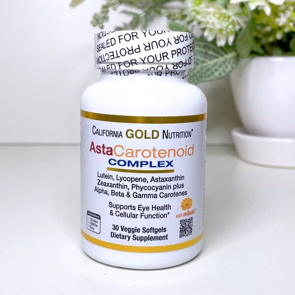 California Gold Nutrition アスタカロテノイド コンプレックス 30粒