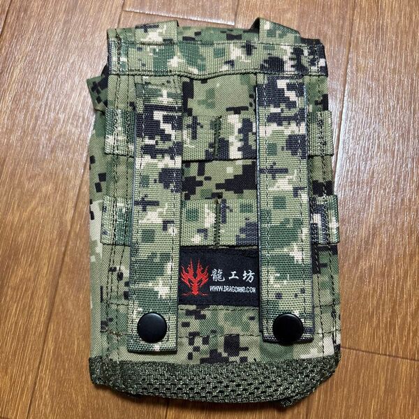 龍工坊 迷彩 ポーチ アドミンポーチ m4we hk 416 417 ak47