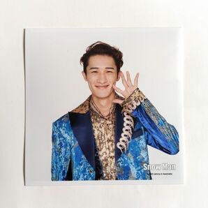 Snow Man 公式写真 ましかくフォト 2022(岩本さん)※ お値下不可 ★他出品中の写真と まとめ買いで、250円にて販売
