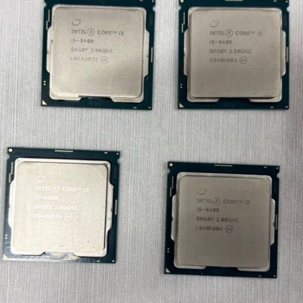 Intel core i5-9400 5枚