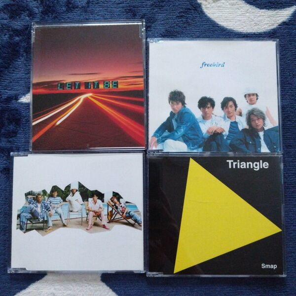 SMAP シングル4点セット (12cm)