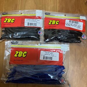 ズーム ZBC Zoom トリックワーム マグナムフィネスワーム スピードクロー セット