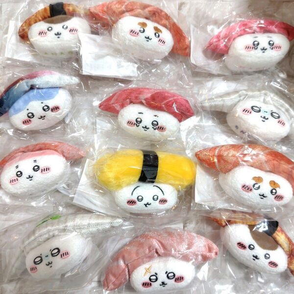 ちいかわ お寿司になっちゃった ぬいぐるみ ちいかわ寿司 寿司 コンプリート他 全13個