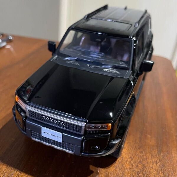 カラーサンプル ミニカー ランドクルーザー250 非売品ミニカー ブラック