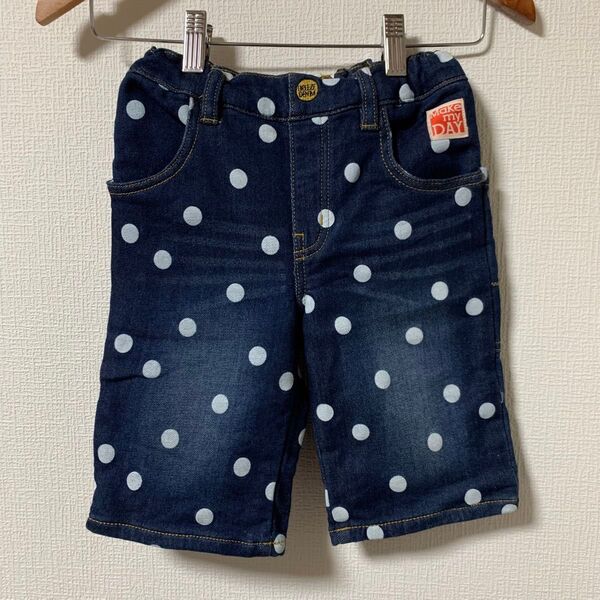 BREEZE ブリーズ デニムハーフパンツ キッズ120cm