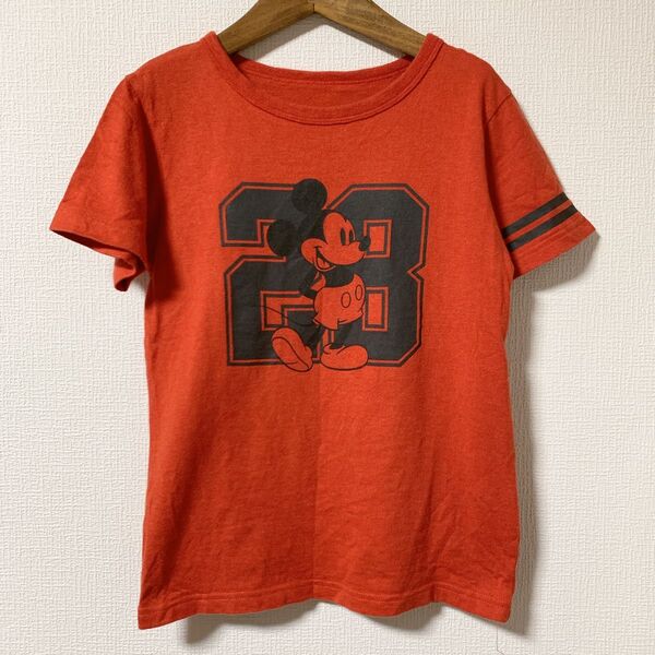 ディズニー ミッキー半袖Tシャツ キッズ140cm