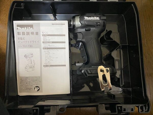 マキタ 18V TD173DZ 充電式インパクトドライバ 本体、ケース付き 新品未使用品!