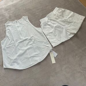 新品タグ付き KHARIS ANGEL ホワイト セットアップ フリー