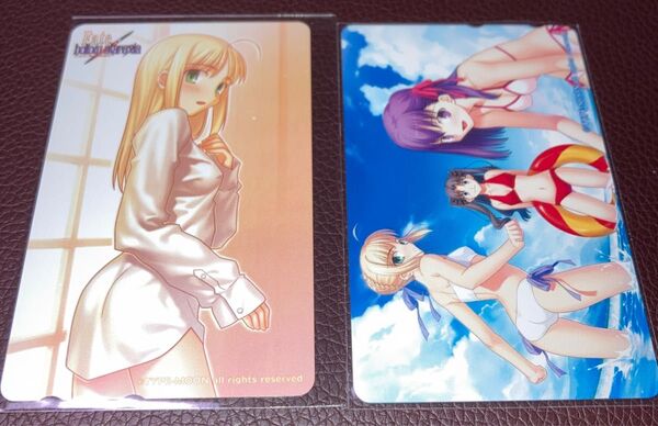 Fate テレカ テレホンカード 2枚