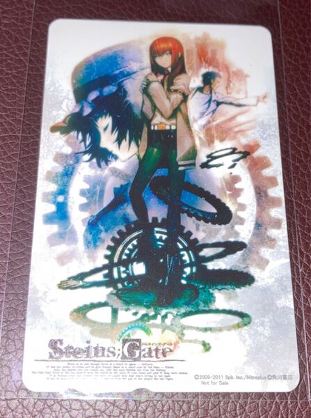 steins:gate シュタインズゲート テレカ テレホンカード