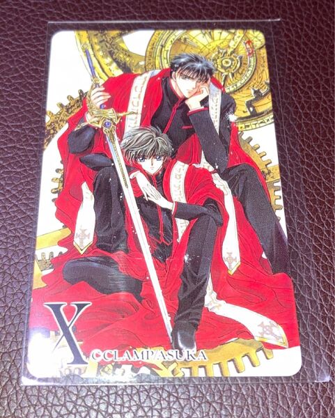 X clamp テレカ テレホンカード ASUKA