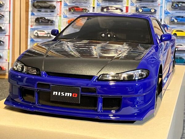 タミヤ ラジコン 日産シルビア S15 塗装済 スペアボディ パープル
