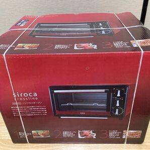 未使用未開封ノンフライオーブン(レッド) siroca シロカ