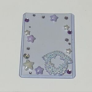 にじさんじ 星導ショウ チェキ 硬質ケース デコ