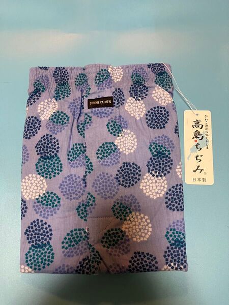 コムサメン COMME CA MEN 高島ちぢみ ステテコ Mサイズ
